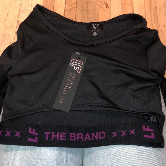 LF long sleeve stretchy shirt with logo - Picture 1 of 2